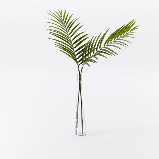 Faux Green Palm Leaf Branch - Year-Round Fresh Decor | West Elm UK
